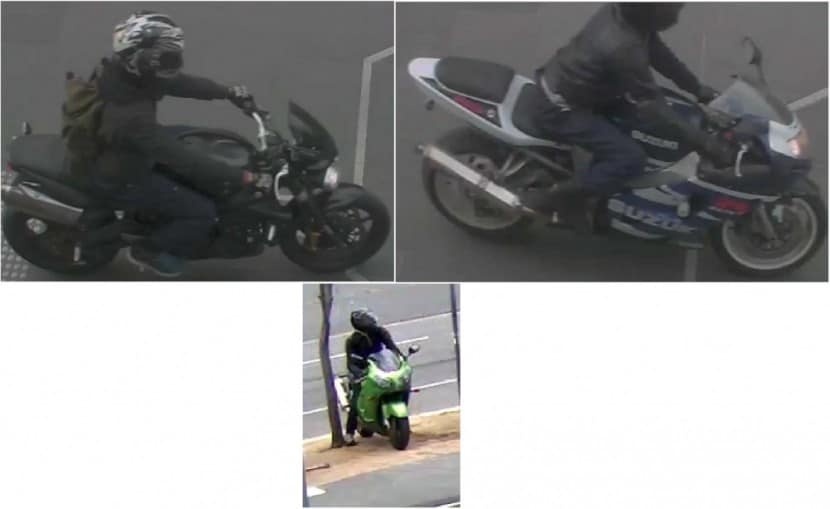 Series of stolen motorcycles – Melbourne