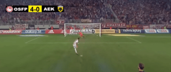 OLYMPIACOS WON AEK WITH 4-0 (VIDEO)