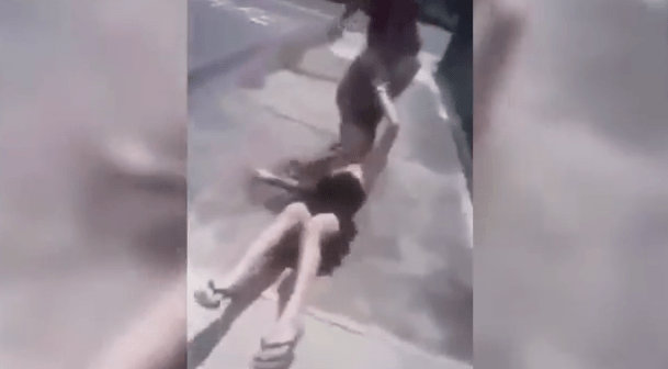 WIFE BEAT UP HER HUSBAND’S MISTRESS AND THEN THREW HER OFF A BRIDGE (VIDEO)