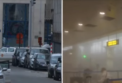 BRUSSELS LIVE! – WATCH LIVE FROM BRUSSELS AIRPORT AND METRO STATION (VIDEO)