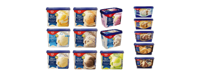 FOOD RECALL – Unilever Australia Limited—Blue Ribbon Ice Cream