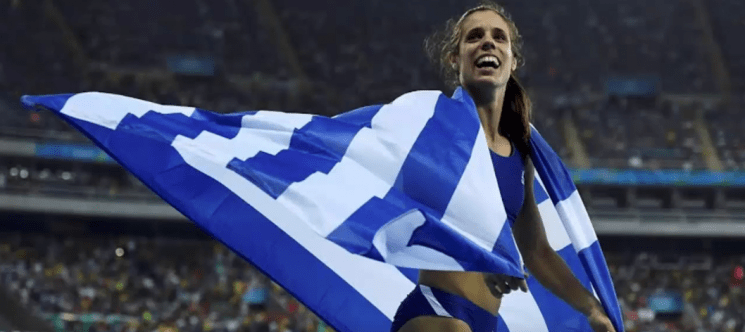 KATERINA STEFANIDI WINS A GOLD MEDAL IN POLE VAULT FOR GREECE!!!  KATERINA YOU MADE US PROUD!!!