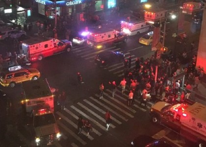 EXPLOSION IN MANHATTAN: 25 INJURED