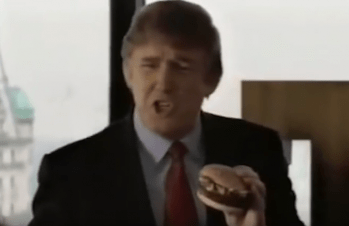 WATCH THE NEW PRESIDENT OF AMERICA DONALD TRUMP PLAYING A LEADING ROLE IN ADVERTISEMENTS