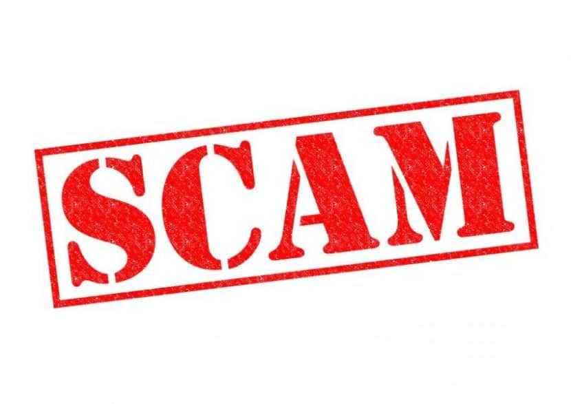Credit company scam warning